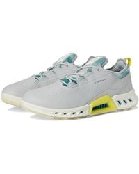 Ecco - Biom C4 Vented Gore-Tex(R) Waterproof Golf Shoe Shoes Concrete/Baygreen Eu 43 (Us 9-9.5) D - Lyst