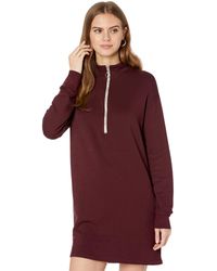 luq hooded zip dress jumper