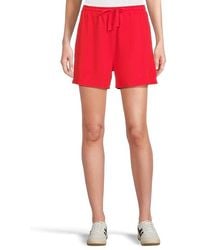 Mod-o-doc - Easy Pull-On Shorts With Drawstring Shorts, Cotton - Lyst