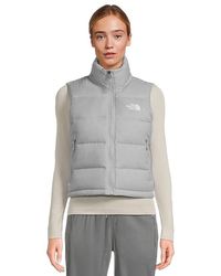 The North Face - Hydrenalitetm Down A-Line Vest Coat, Nylon/Taffeta - Lyst