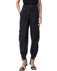 AllSaints - Freda Denim Trouser Dress Pants Uk 4 (Us 0) Cotton/Denim - Lyst