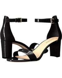 Nine West - Pruce Block Heel Sandal High Heels, Synthetic - Lyst