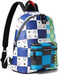 MCM - Stark Checkerboard Vi Backpack Medium Mt () Backpack Bags - Lyst