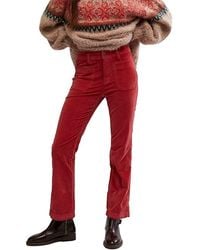 Free People - High Time Kick Flare ( Dahlia) Dress Pants - Lyst
