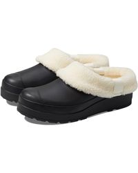 HUNTER - Play Sherpa Insulated Clog - Lyst