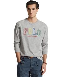 Polo Ralph Lauren - Classic Fit Logo Jersey Long Sleeve T-shirt - Lyst