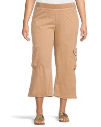 XCVI - Femke Cargo Crop Clothing Xl 16) Cotton/Spandex - Lyst