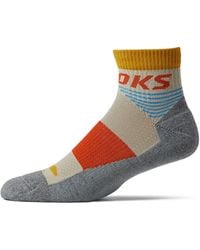 Brooks - High Point Quarter Socks - Lyst
