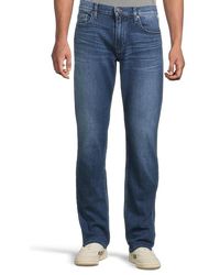 PAIGE - Federal Transcend Vintage Slim Straight Fit Jeans Jeans, Cotton/Denim/Polyester - Lyst