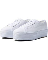 Keds - Triple Up Canvas Shoes 5 B - Lyst