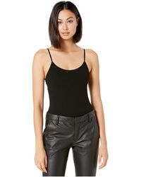 Only Hearts Eco Rib With Lace Low Back Bodysuit - Black