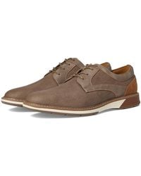 Stacy Adams - Phineas Plain Toe Lace-Up Shoes, Faux Leather - Lyst