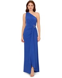 Adrianna Papell - Jersey Evening Gown - Lyst