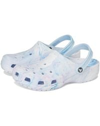 Crocs™ - Classic Marbled Tie-Dye Clog Clog Shoes 13 - Lyst
