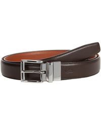 Polo Ralph Lauren 3cm Leather Belt in Black for Men | Lyst