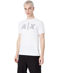 Armani Exchange - Cotton A|x Logo T-shirt - Lyst