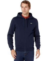 black lacoste hoodie mens
