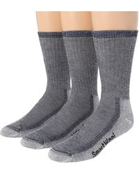 Smartwool Hike Medium Crew 3-pack - Blue