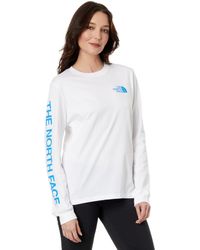 The North Face - Long Sleeve Hit Graphic Tee - Lyst