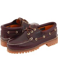 Timberland X Alife 3-eye Classic Lug Boat Shoes in Red for Men | Lyst