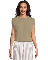 Michael Stars - Luca Bubble T-Shirts Clothing Md (Us 6-8) Cotton - Lyst