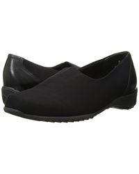 Munro - Traveler Slip On Shoes 5.5 M (B) Leather/Textile - Lyst
