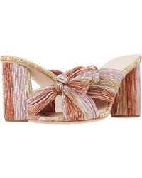 penny pleated knot mule