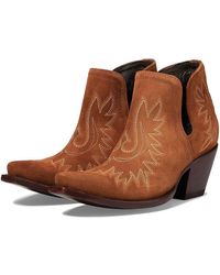 Ariat - Dixon Western Boots (Penny Suede) Shoes - Lyst