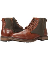 steve madden mens boots black