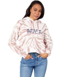 RVCA Womens Vibrations Pullover Hoodie