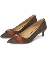 MICHAEL Michael Kors - Mandy Flex Kitten Pump Shoes/Luggage - Lyst