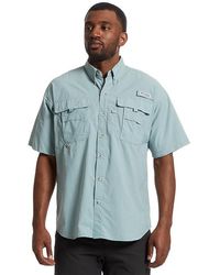 Columbia - Bahama Ii Short Sleeve Shirt Short Sleeve Button Up, Mesh/Nylon/Polyester - Lyst
