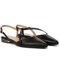 Naturalizer - Hawaii Pointed Toe Slingback Flats - Lyst