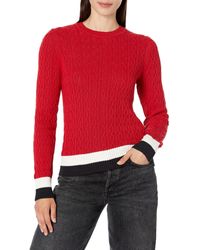 Tommy Hilfiger - Everyday Crewneck Cable Sweater - Lyst