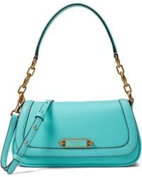 Kate Spade - Gramercy Pebbled Leather Small Flap Shoulder Bag - Lyst
