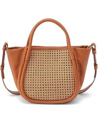 Hobo International - Margot Satchel Satchel Handbags, Cotton/Leather - Lyst