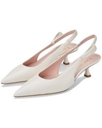 Kate Spade - Riley Slingback Kitten Heel Shoes, Leather/Suede - Lyst