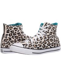 leopard print converse low tops