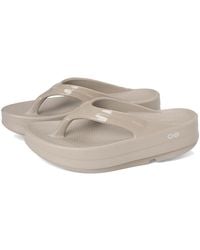 OOFOS - Oomega Thong (Nomad) Shoes - Lyst
