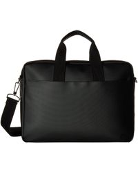lacoste man bolsa leather