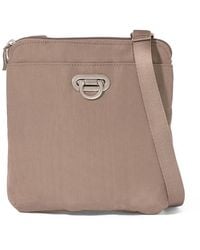 Baggallini - Coastal Flip Lock Mini Crossbody Cross Body Handbags, Nylon - Lyst