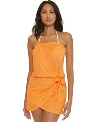Becca - Beach Date Mock Sarong Dress Cover-up - Lyst