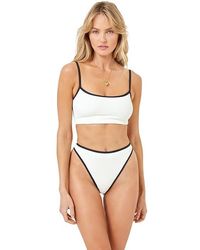LSPACE - Nora Bottom Bitsy (/Cream) Swimwear - Lyst