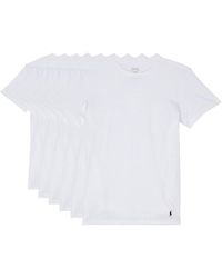 Polo Ralph Lauren - 6-Pack Classic Fit Cotton Wicking Crews (6 Polo/Rl2000) T Shirt - Lyst