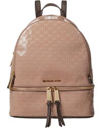 rhea medium frayed denim backpack