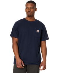 Carhartt - Force Relaxed Fit Midweight Short Sleeve Pocket Tee - Lyst