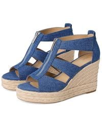 MICHAEL Michael Kors - Etta Wedge Wedge Shoes - Lyst