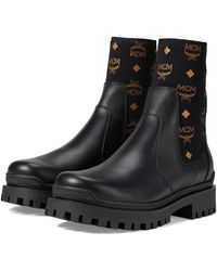 MCM - Col Vst Mn Knit Ankle Boot - Lyst