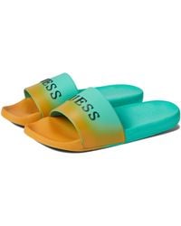 Guess Sandals, slides and flip flops for Men | Online Sale up to 69% off |  Lyst