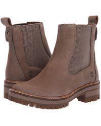 timberland courmayeur valley shearling saddle leather ankle boots